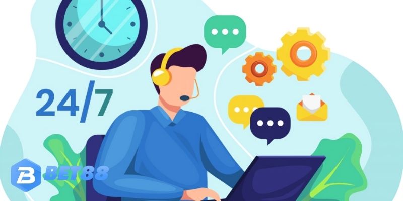Nhân viên Bet88 luôn hỗ trợ khách hàng chuyên nghiệp